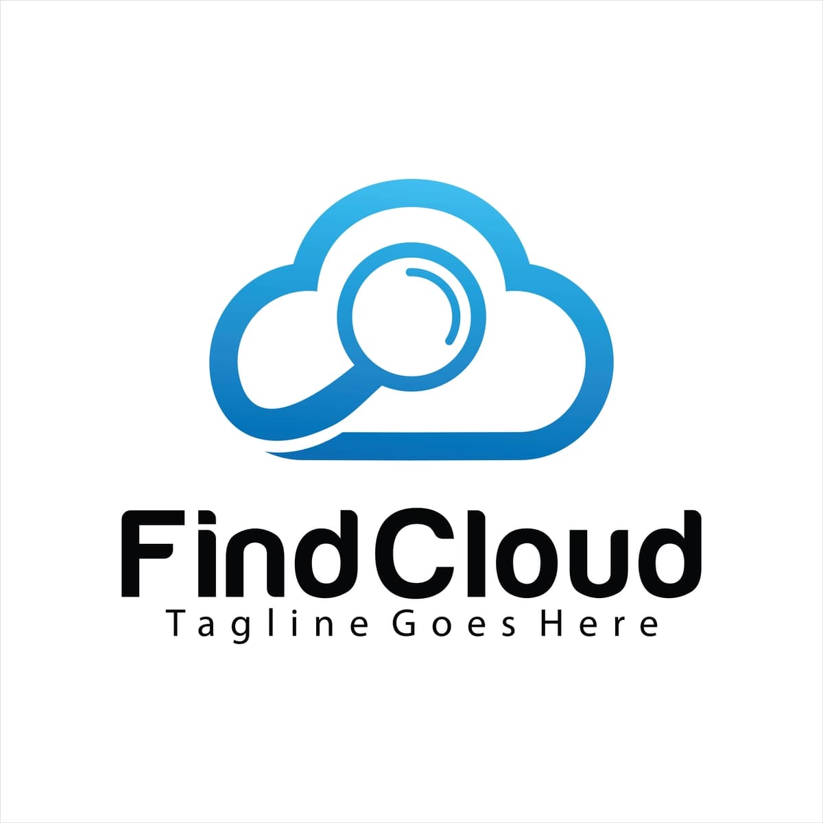 Bulut logotipi dizayn shablonini toping | Find cloud logo design template