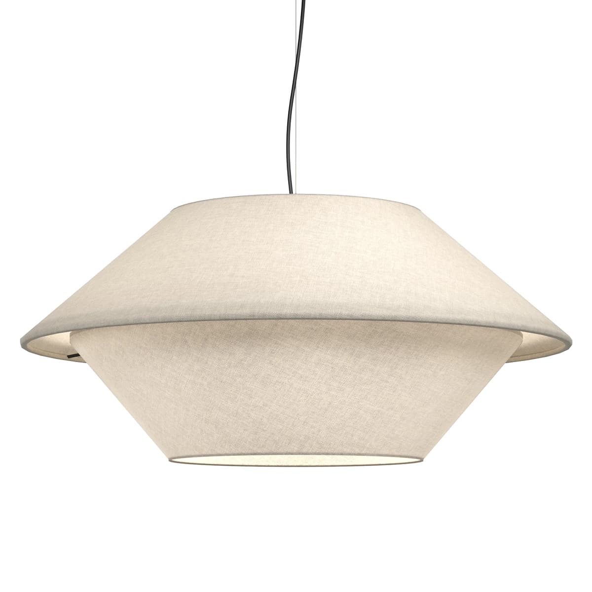 Mccarthy Pendant - Beige Linen