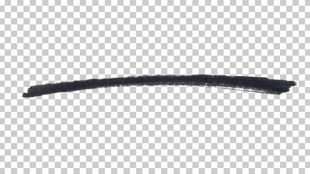 Png qora qo'lda chizilgan marker qalam zarbasi chizig'i shaffof fon | Png black hand drawn marker pen stroke line transparent background