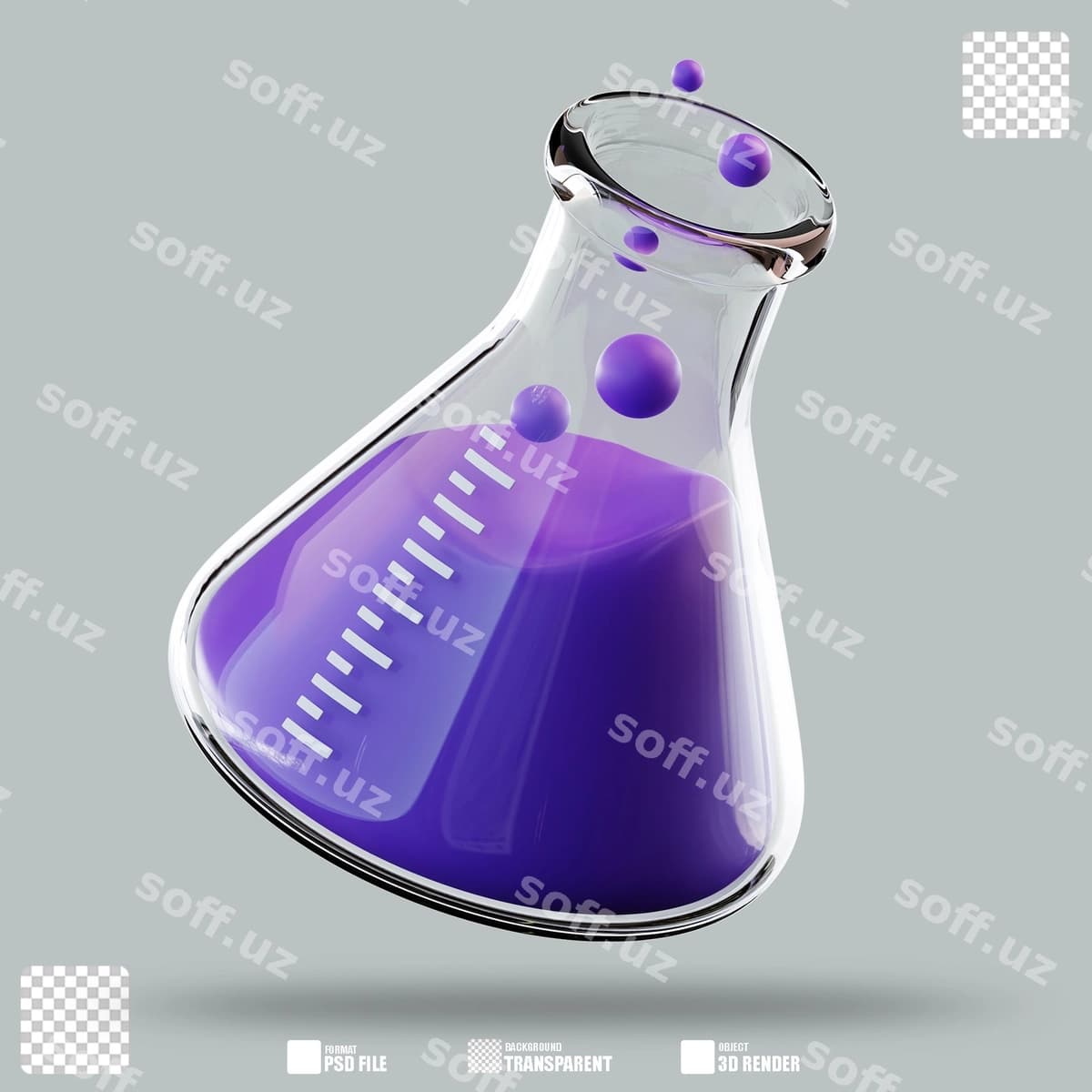 Uch oʻlchovli illustratsiya biyokimyo 3 | 3d illustration biochemistry 3