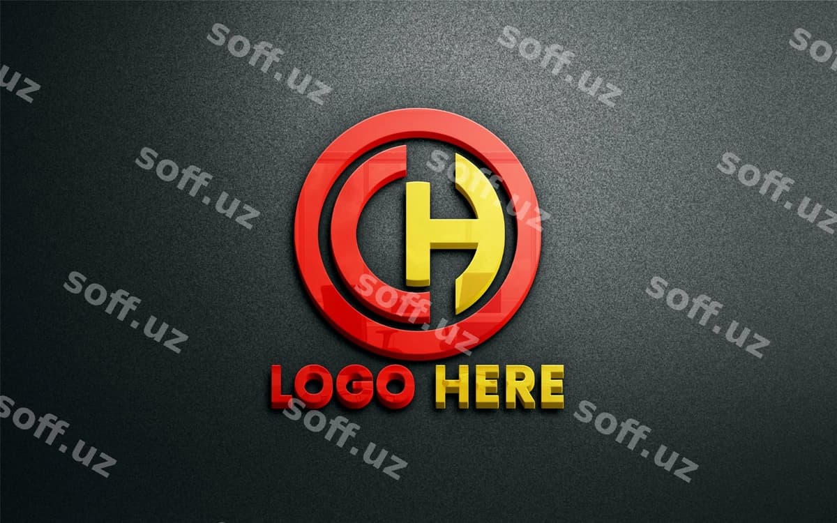 3d logotip mockup | 3d logo mockup