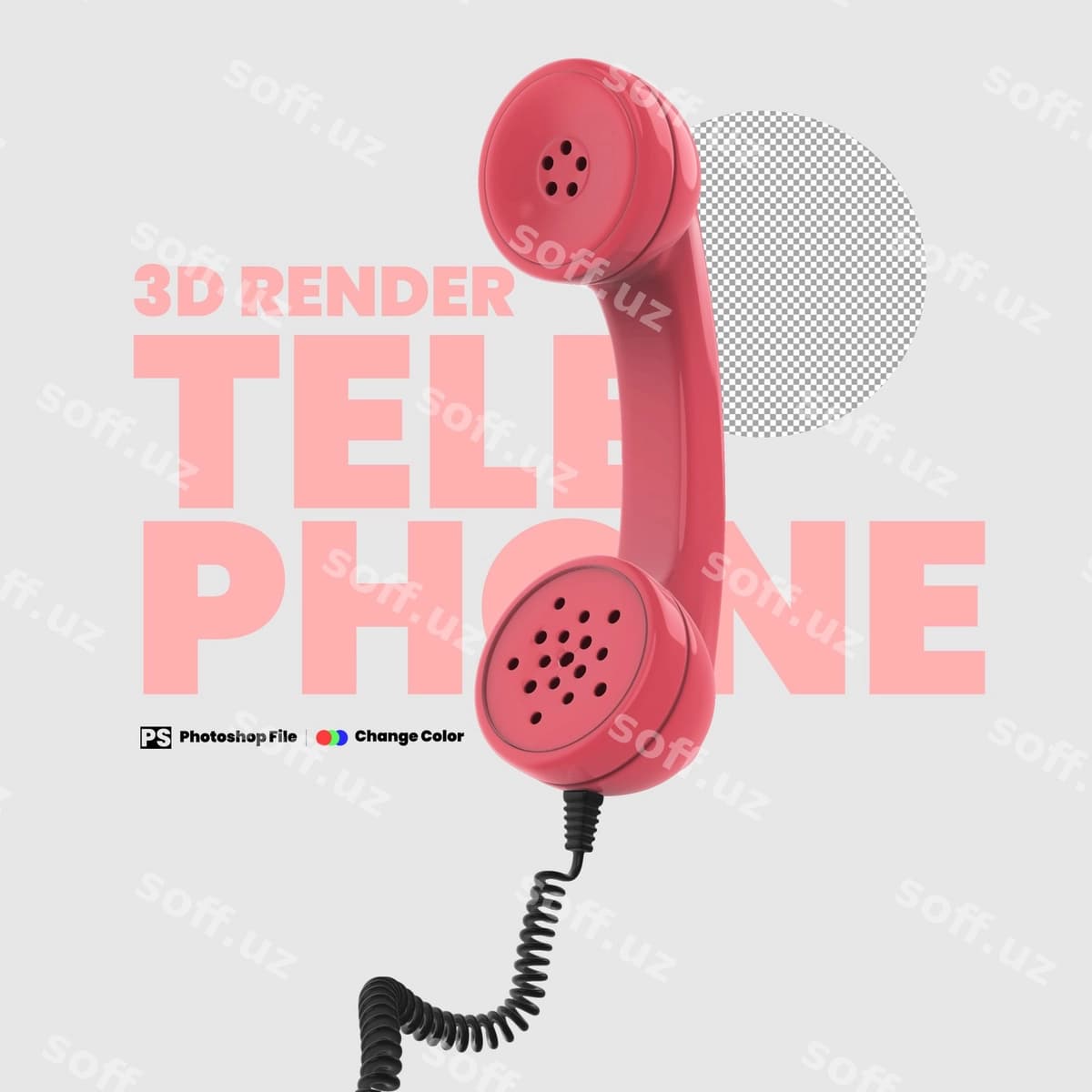 3D render telefon | 3d render telephone