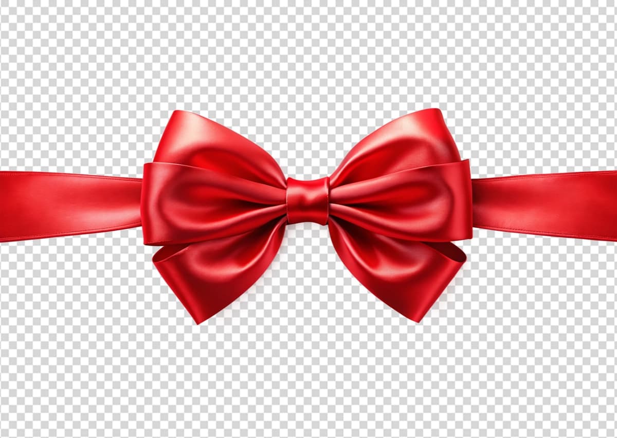Izolyatsiya qilingan fonda kamon lentalari | Bows ribbons isolated background