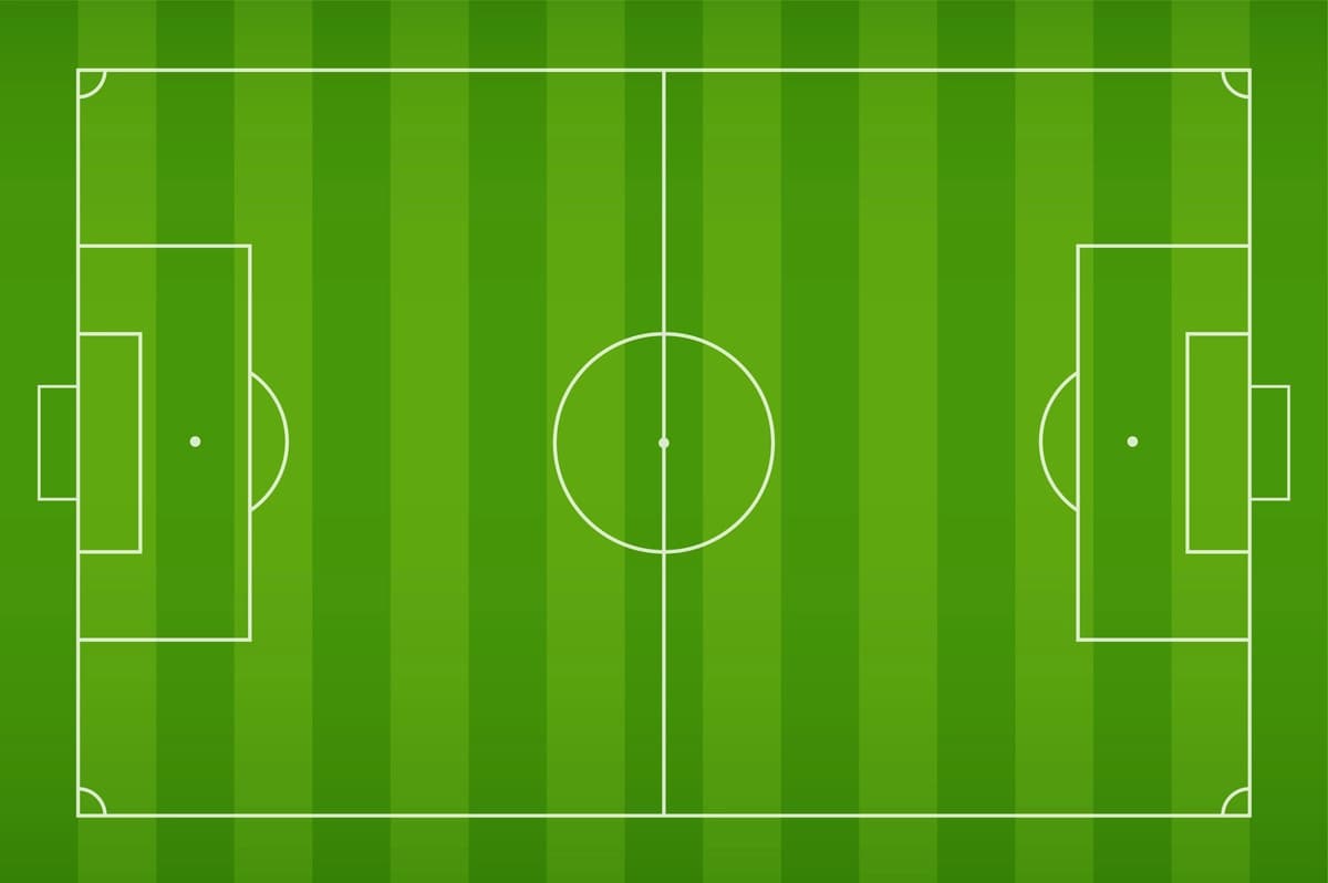 Shok o'ynagan futbol maydoni | Soccer field with shock playing football