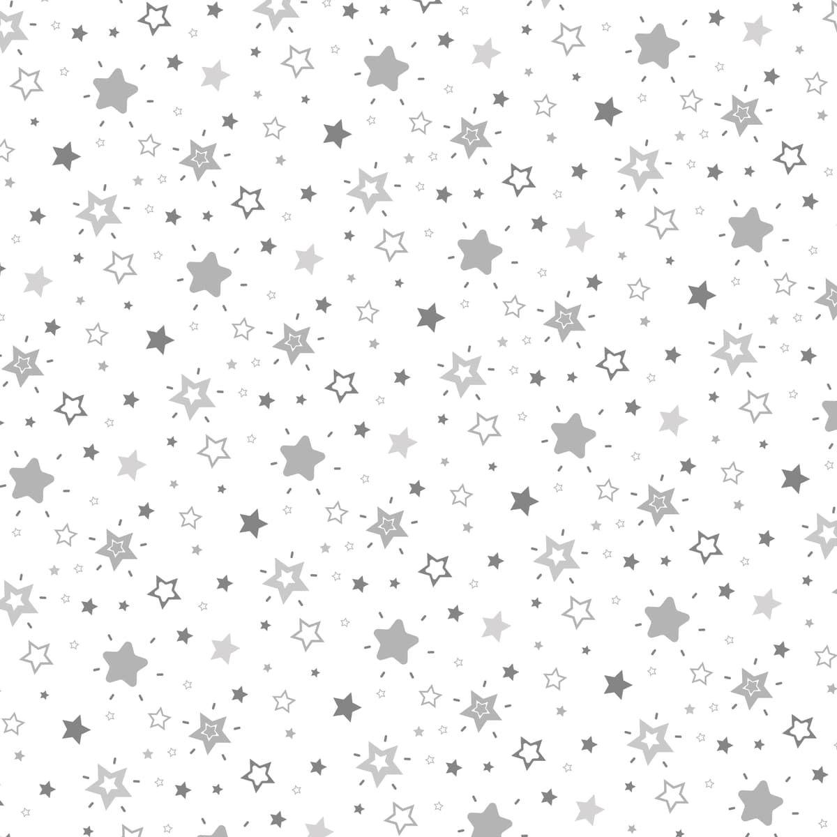 Yassi dizayndagi kumush yulduzcha naqshlari | Flat design silver stars pattern