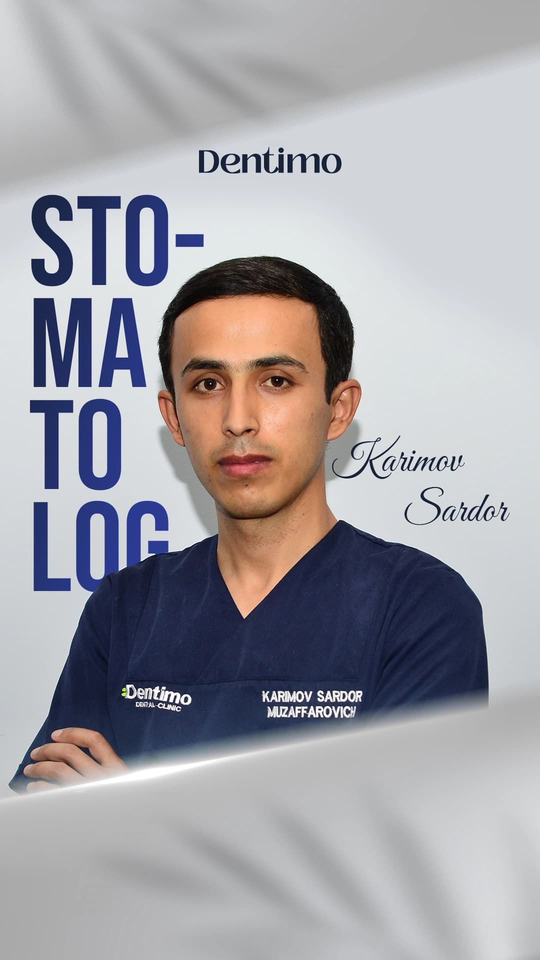 Dental klinika uchun qilingan smd post muqovalari