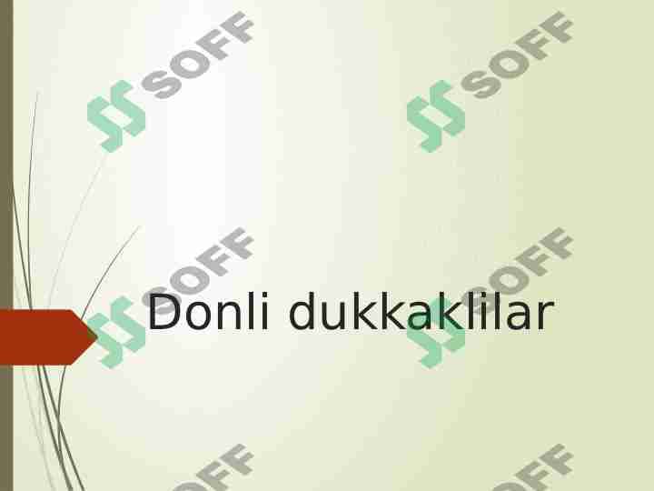 Donli dukkaklilar