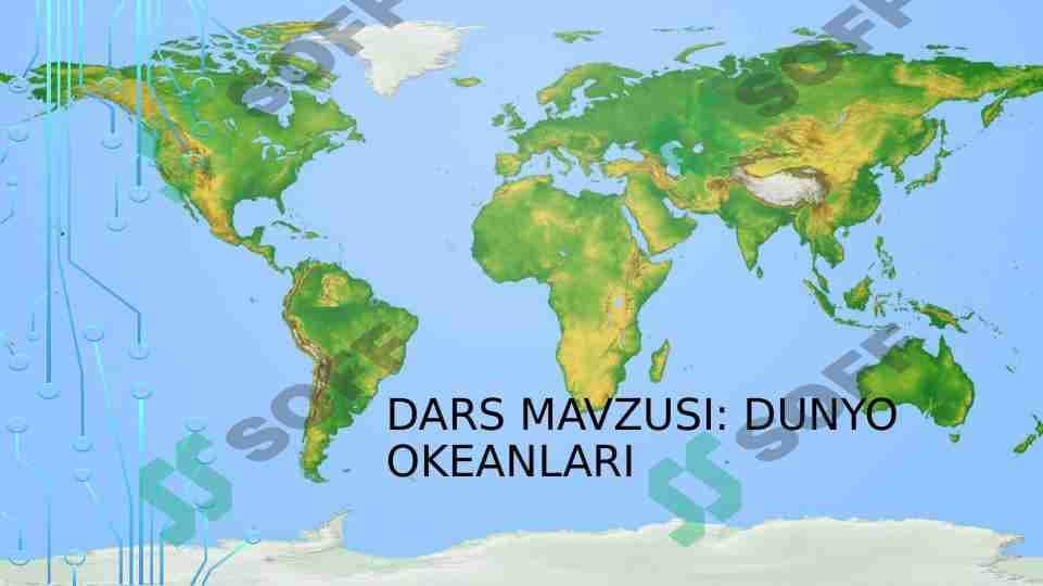 Dunyo okeanlari