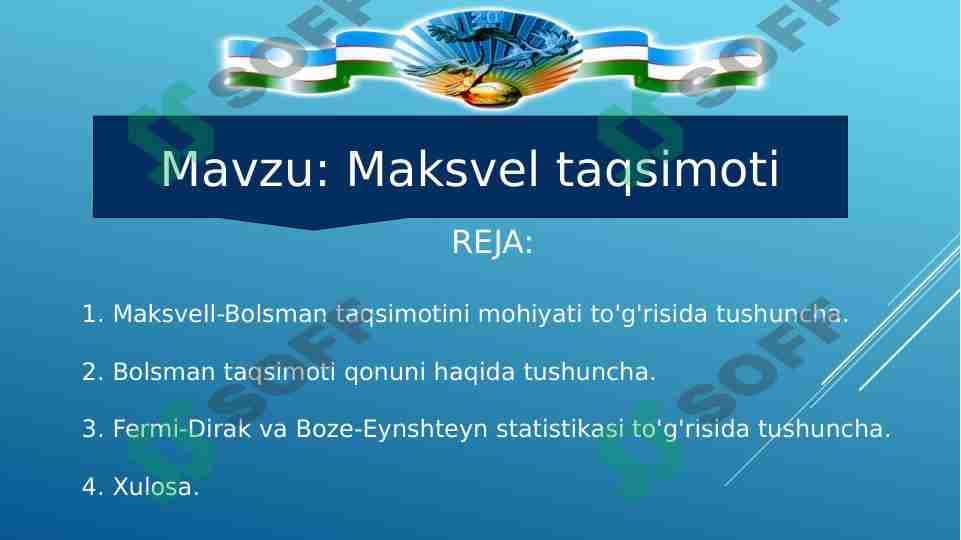 Maksvel taqsimoti