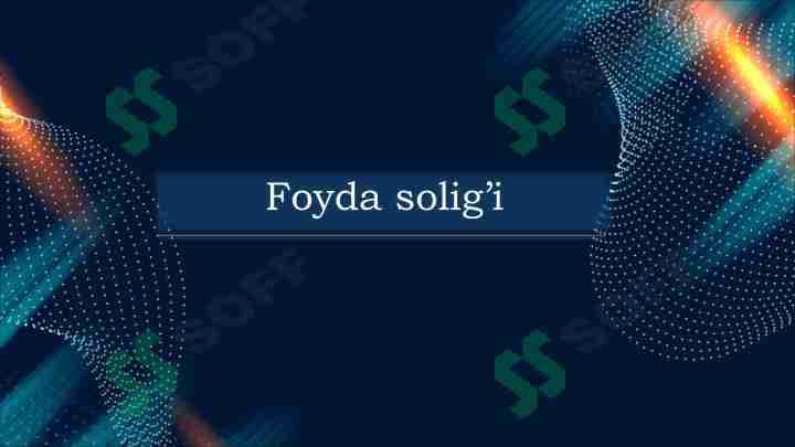 Foyda solig'i