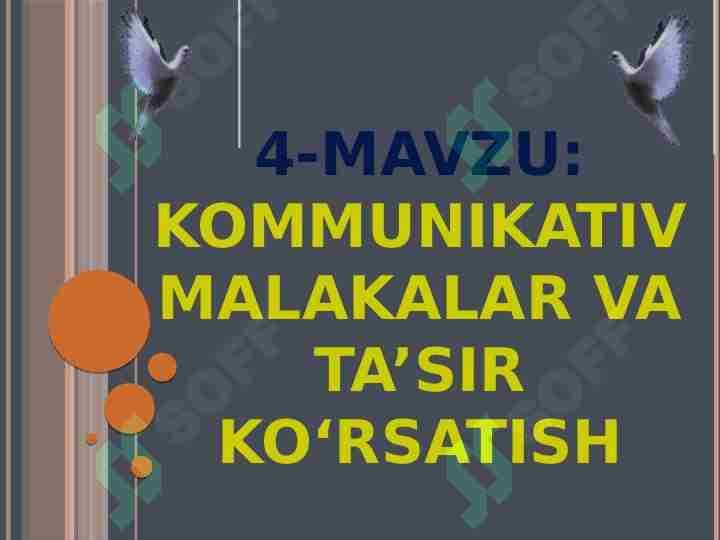 Kommunikativ muloqot