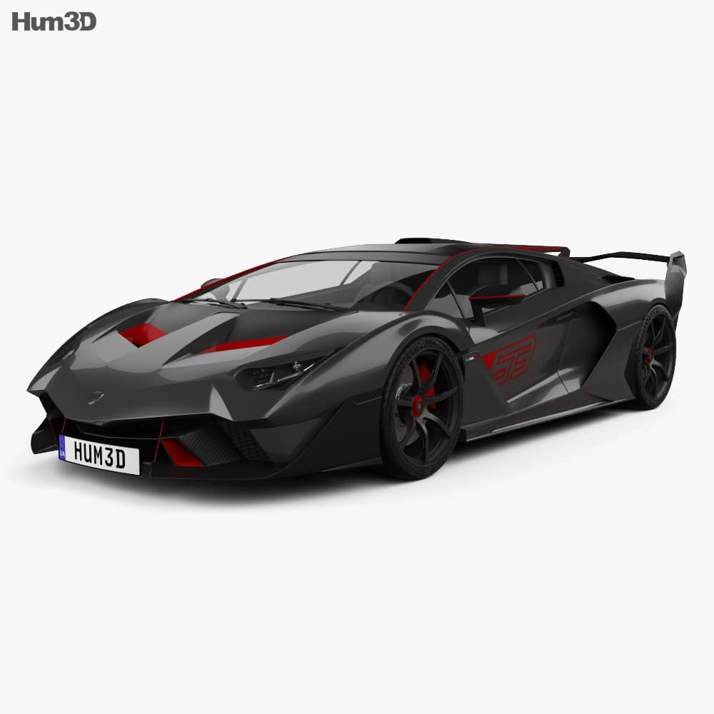 Lamborghini SC18 Alston 3D model