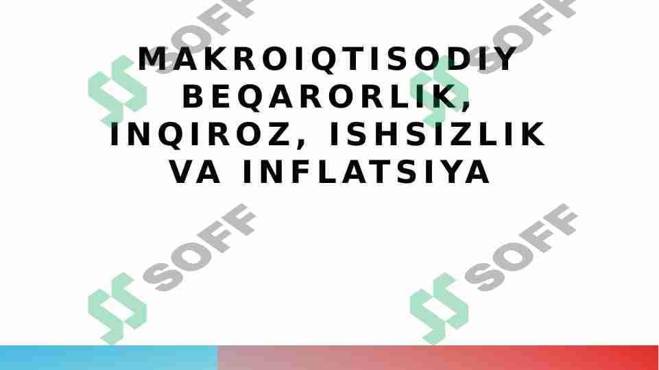 Makroiqtisodiy beqarorlik