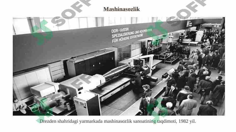 Mashinasozlik tarixi