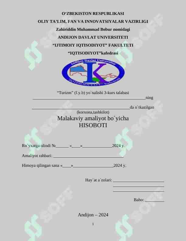 Sam AURORA turfirmasi rivojlantirish yo’llari