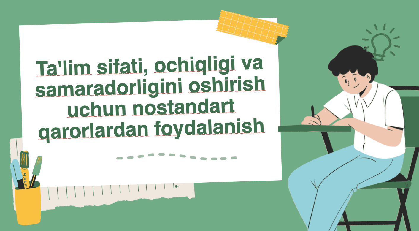 Nostandart qarorlar tushunchasi