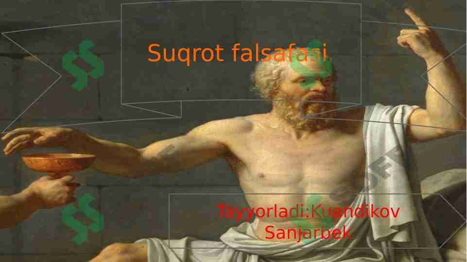 Suqrot falsafasi