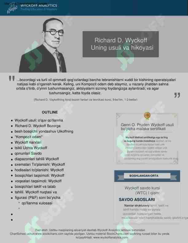 Wyckoff   Trading sirlari