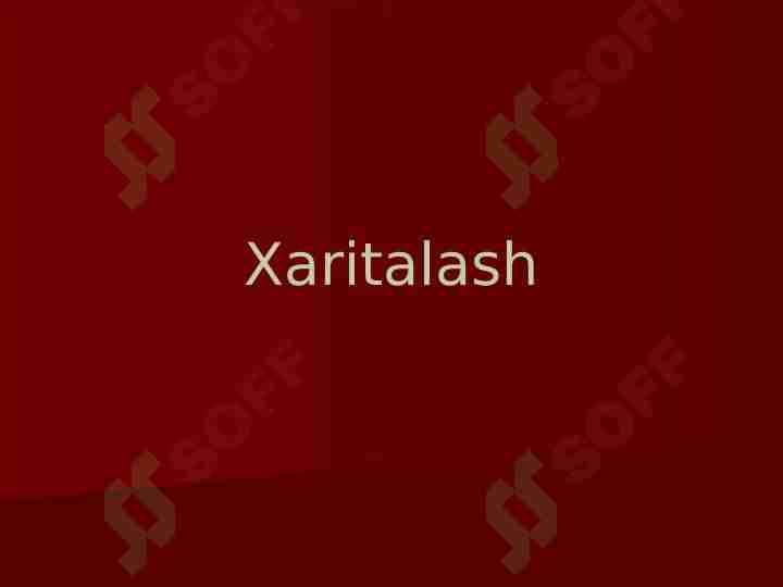 Xaritalash
