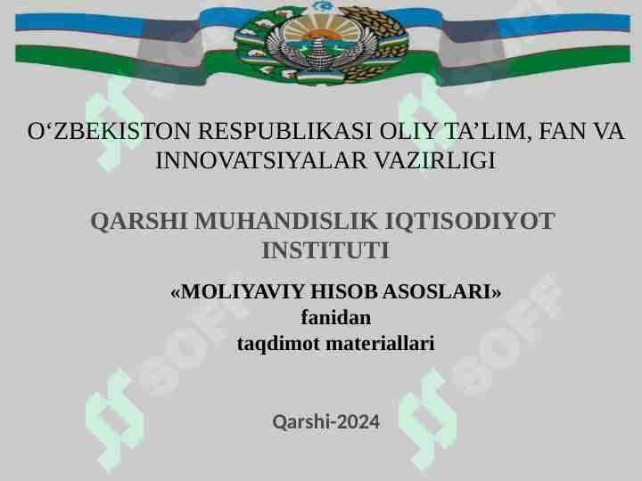 Xususiy kapital hisobi