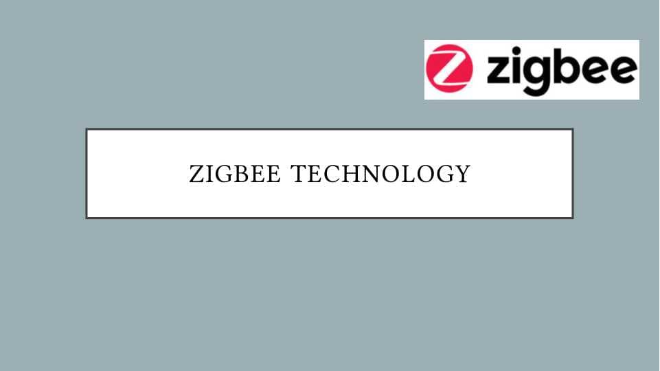 Zigbee technology