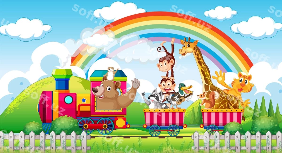 Hayvonlar macera treningi | Animals train adventure