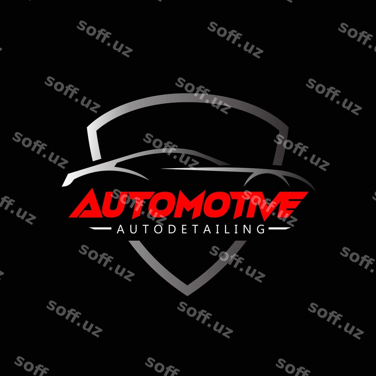 Avtomobil detallari logotipi shabloni | Automotive car detailing logo template