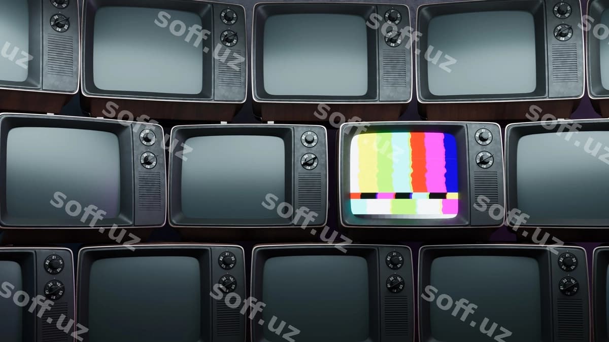 Orqa fon vintage retro televizor | Background vintage retro television
