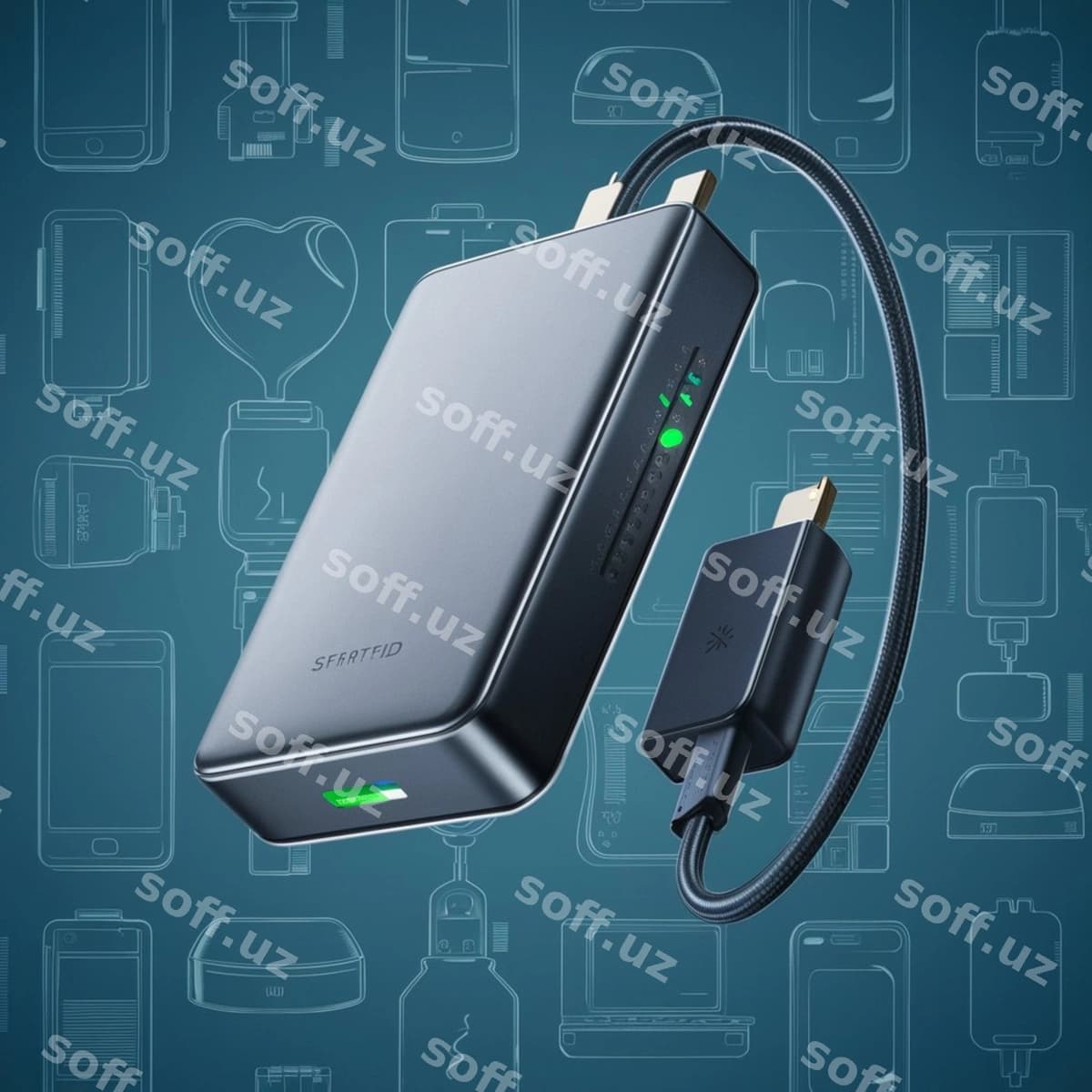 Zaxira zaryadkacha 8 | Backup charger 8