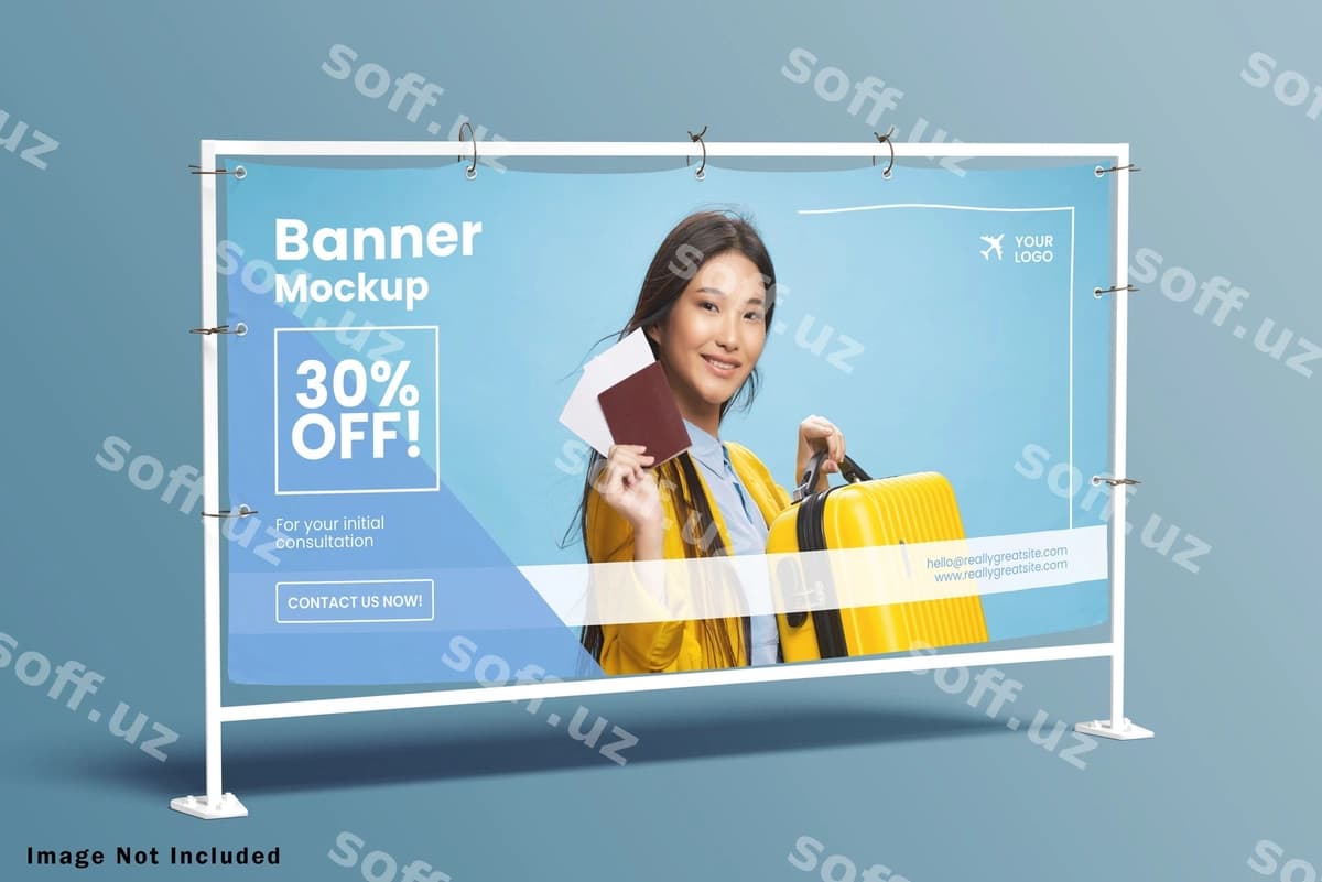 Banner namunasi | Banner mockup