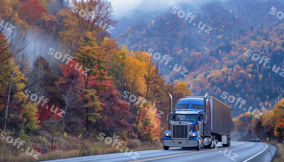 Go'zal tasvir yuk tashish logistikasi | Beautiful image trucking logistics