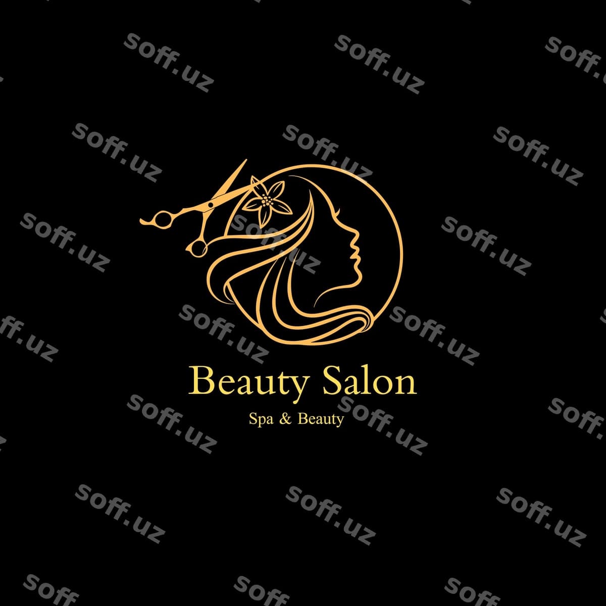Go'zalik salon logo dizayni | Beauty salon logo design