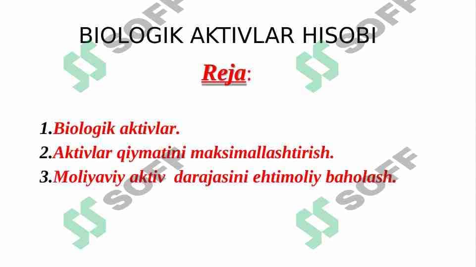 Biologik aktivlar