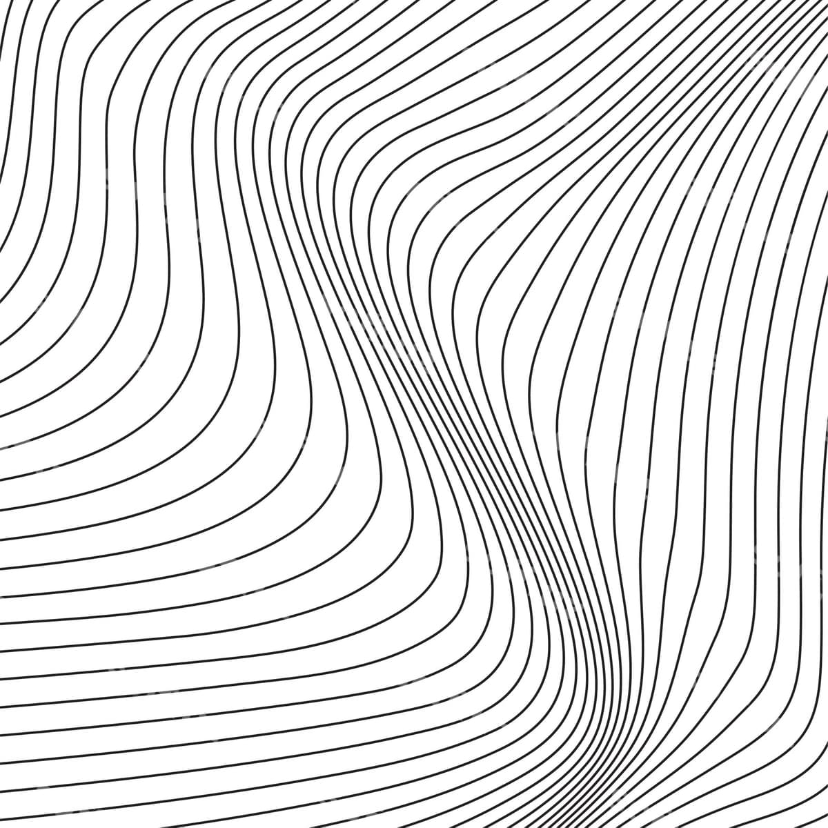 Qora oq burilgan chiziqlar foni | Black white distorted lines background