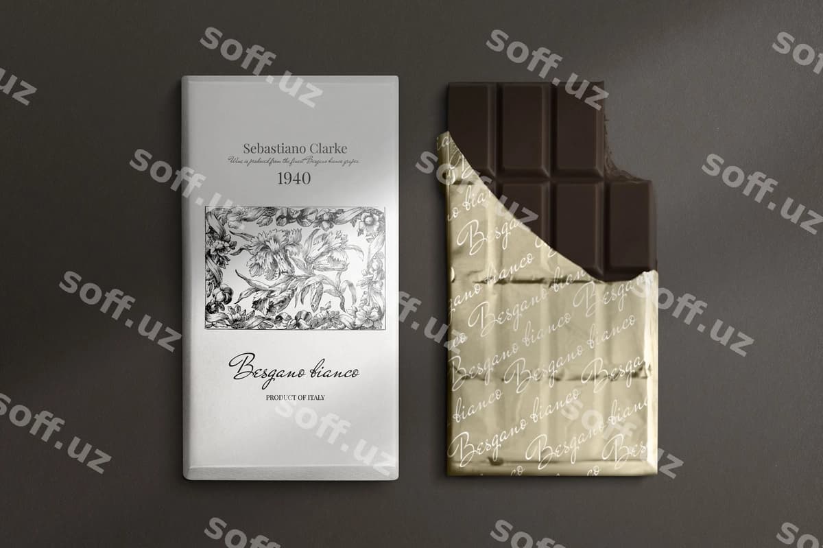 Qora oq naqshli daftar namunalari | Black white patterned notebook mockups