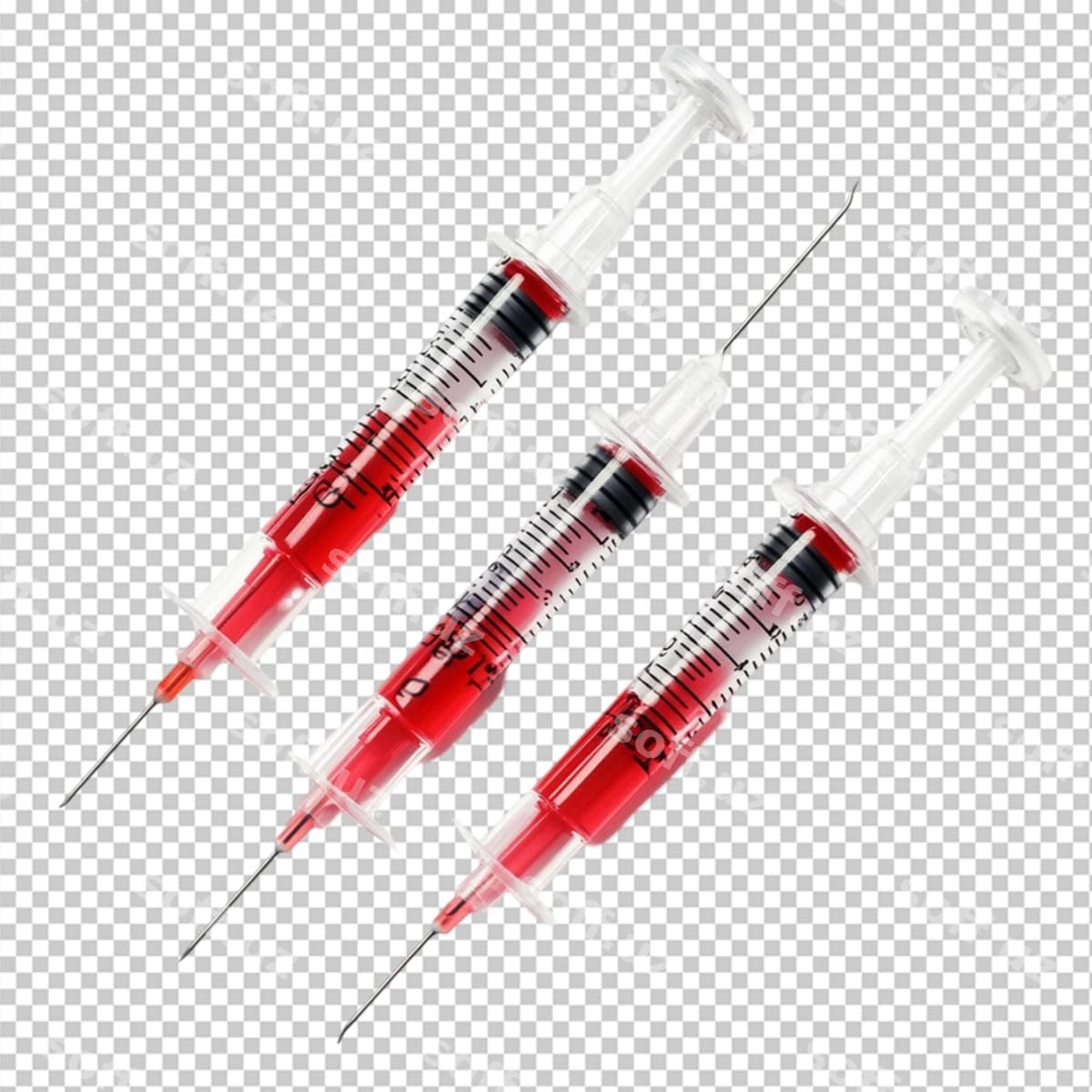 Qon testi shpritslari flakoni | Blood test syringes vial