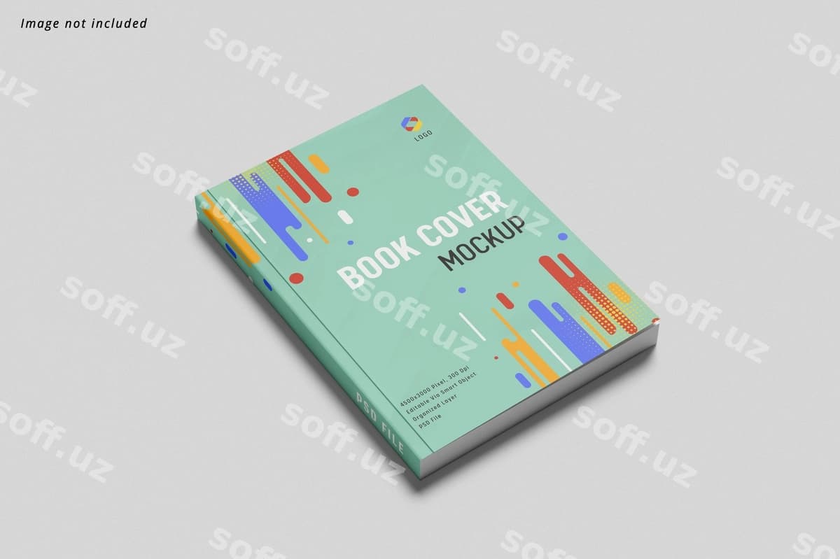 Kitob varaq namunasi | Book cover mockup