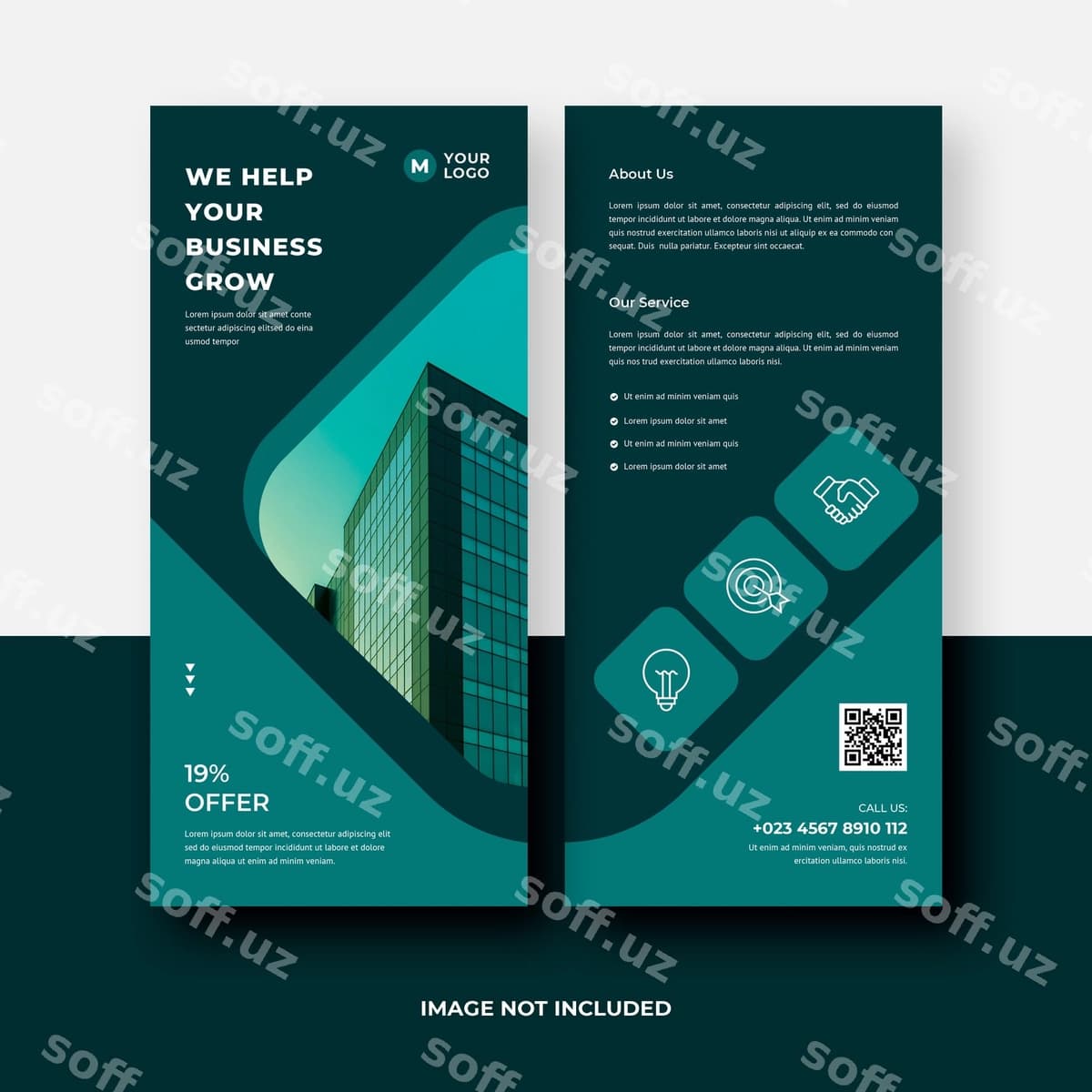 Biznes dl flyer shablon dizayni | Business dl flyer template design