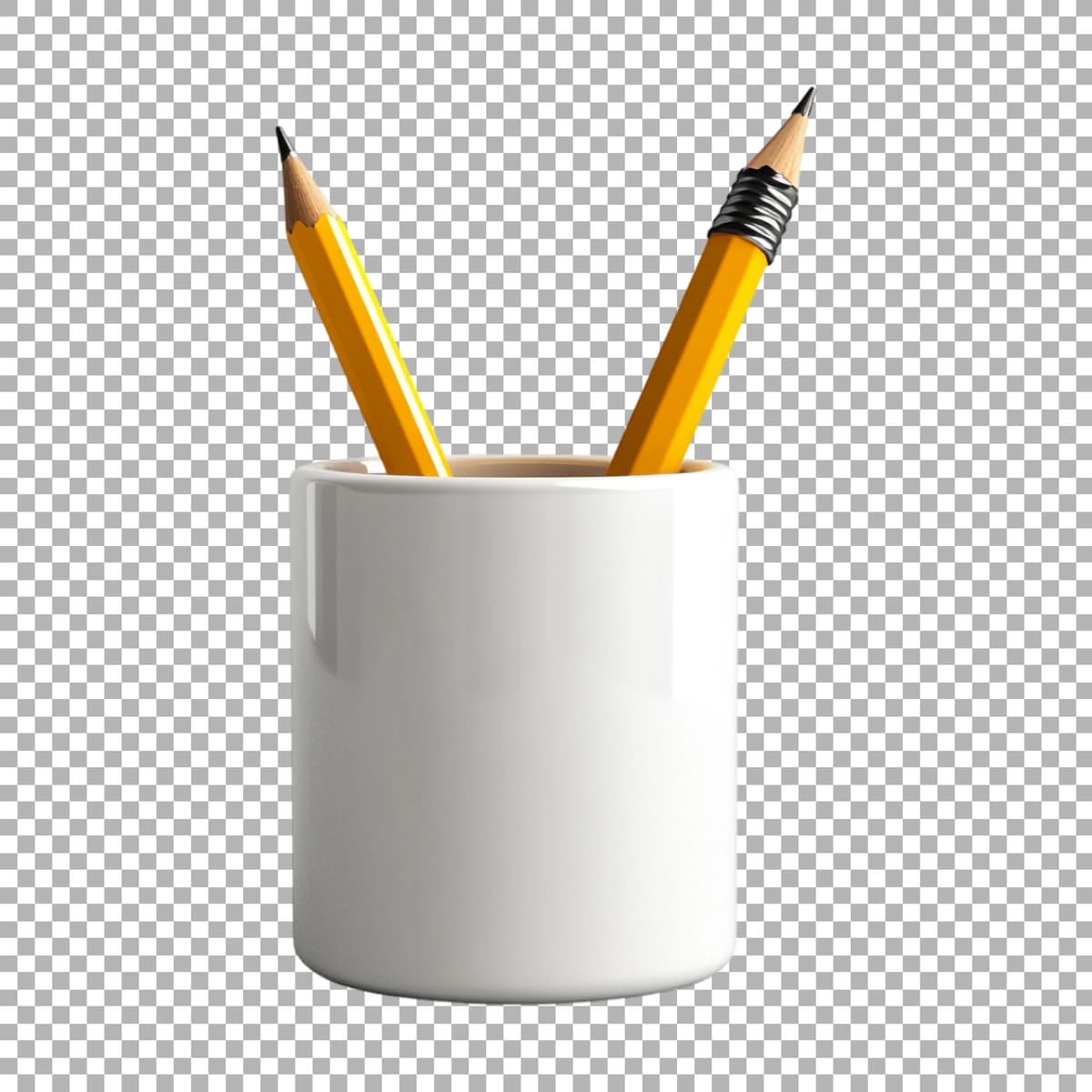 PNG turli qalamlar bankasi shaffof fon ai yaratdi | Png different pencils jar transparent background ai generated