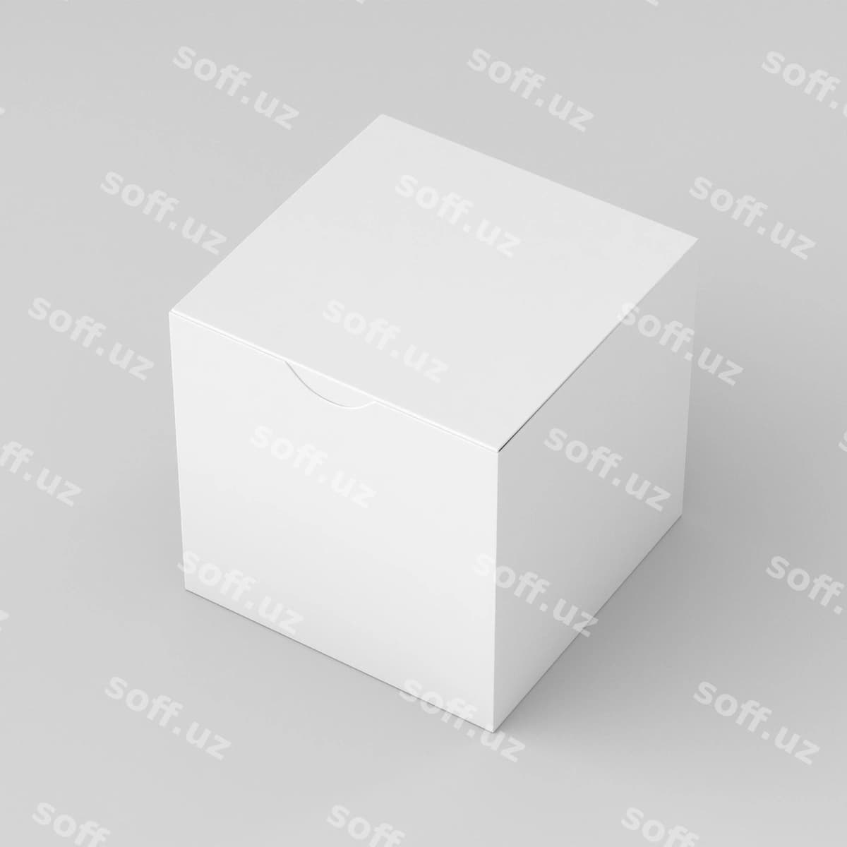 Qog'ozlangan saqlash kartoni mockup | Cardboard storage box mock up