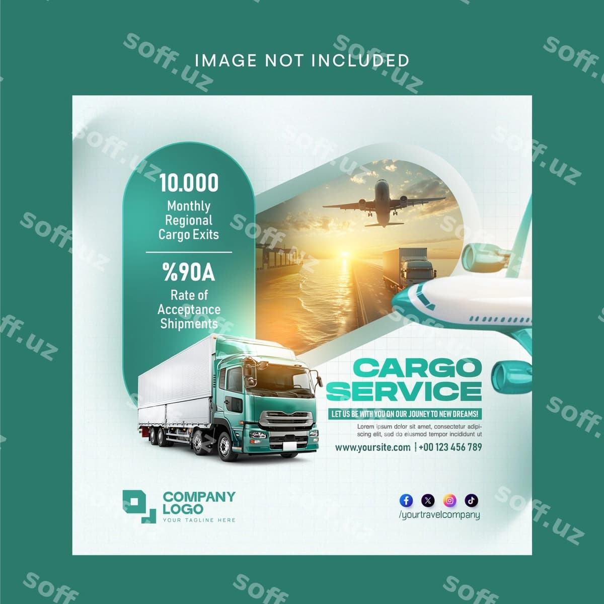 Yuk tashish xizmati reklamasi | Cargo service advertisement