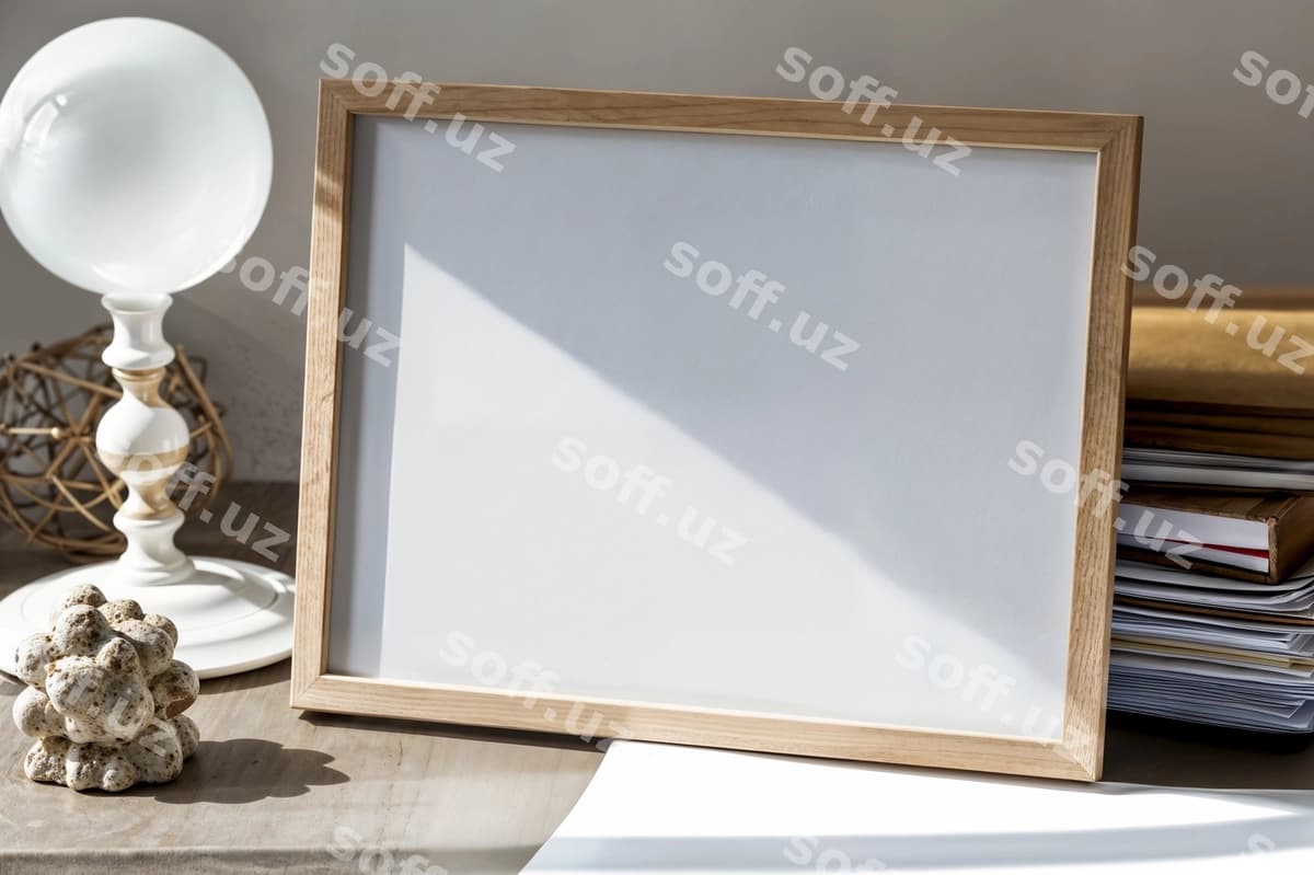 Certifikat ramasi mockup | Certificate frame mockup