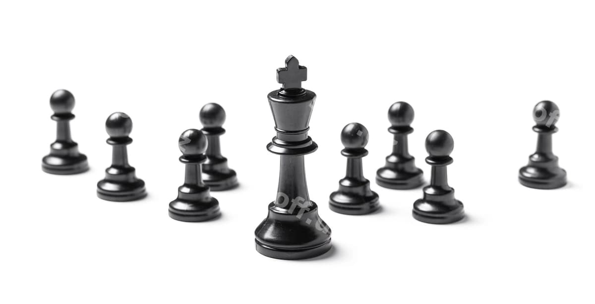 Shaxmatdagi ajraltirilgan oq | Chess isolated white