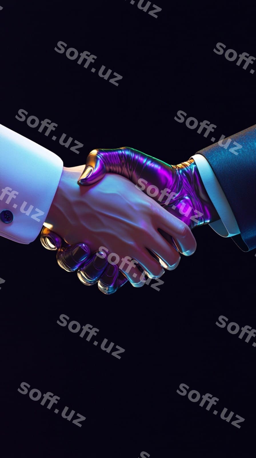 Yaqin ko'rinishdagi kuchli biznes qo'l aylanishi | Close up view firm business handshake