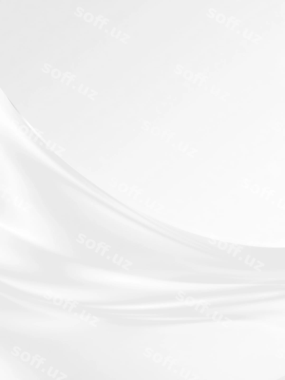 Fon sifatida oq atlas matoning yaqin tasviri | Closeup white satin fabric as background