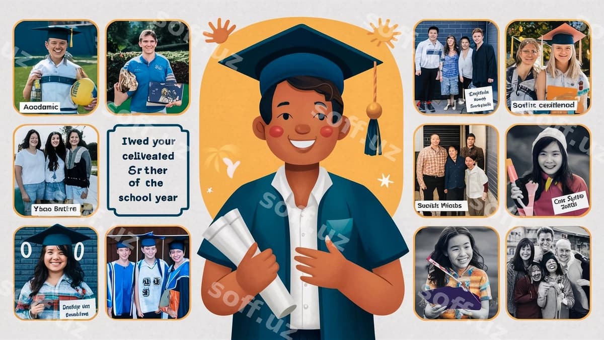 Kollej rasmlari bitiruvchi diplomasi | Collage images graduate diploma