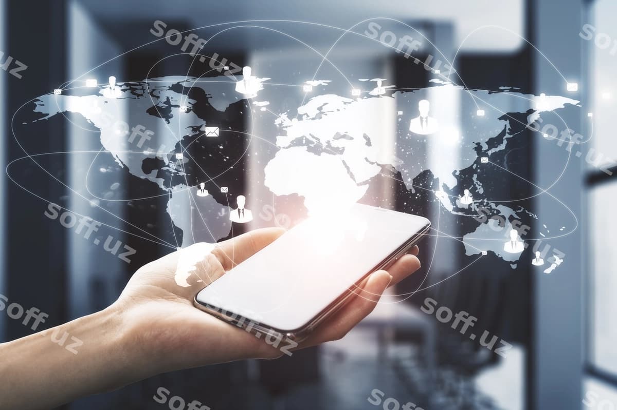 Kommunikatsiya texnologiyasi konseptsiyasi | Communication technology concept