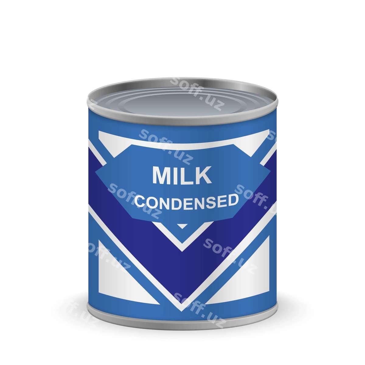 Vector shirinliqli sut | Condensed milk vector