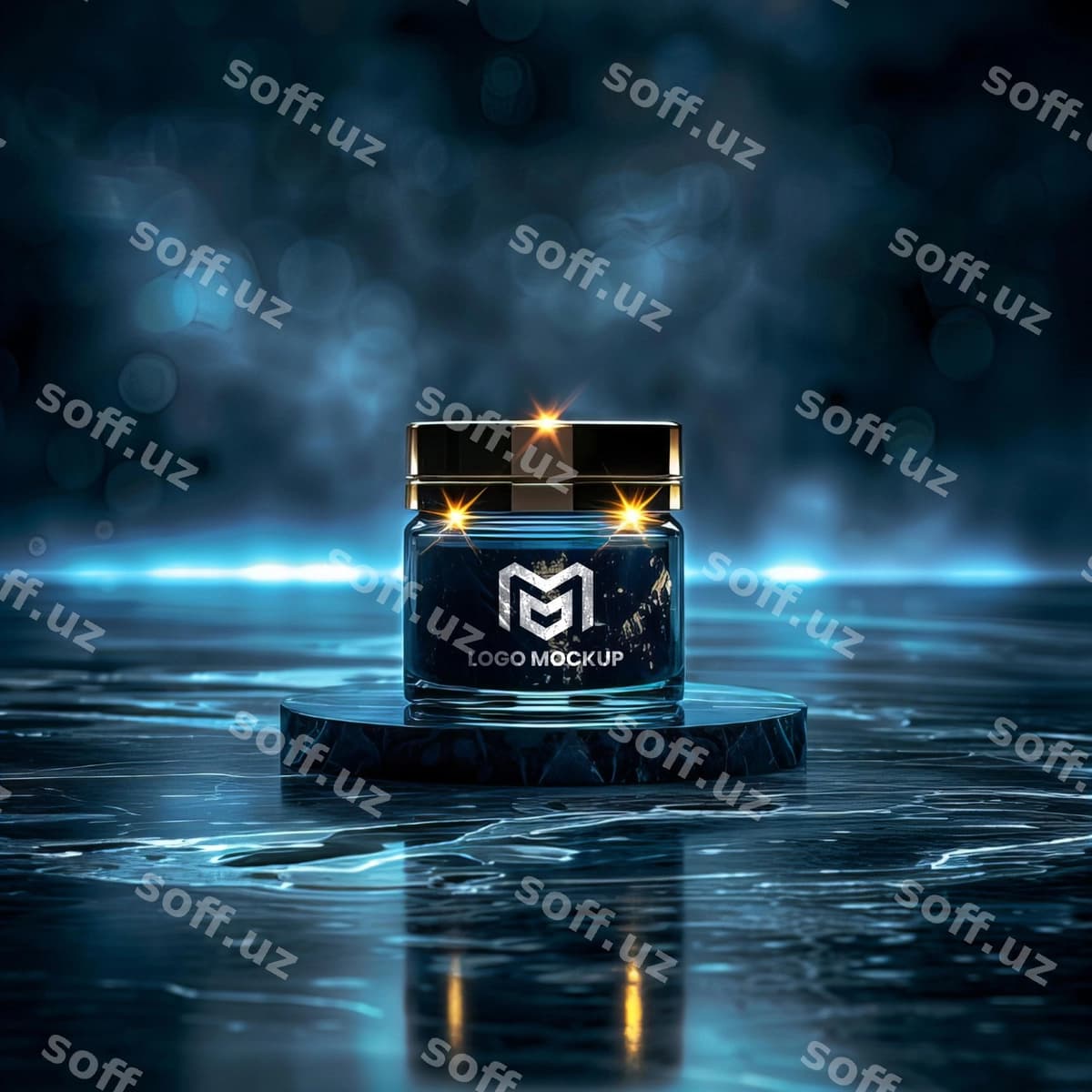 Kosmetika mahsulot namunasi | Cosmetics product mockup