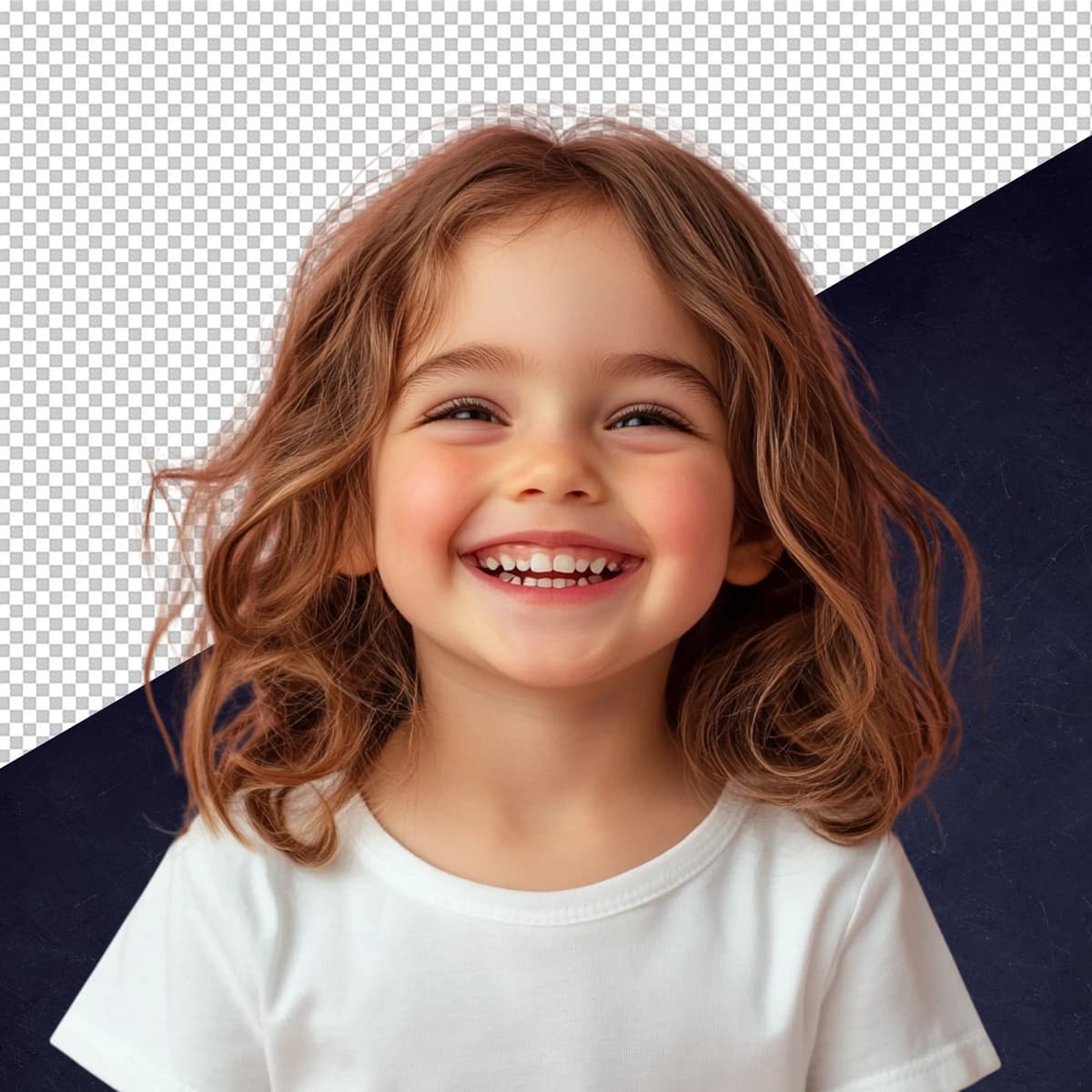 Baxtli qiz | Happy little girl